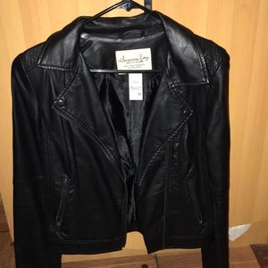 Leather jacket